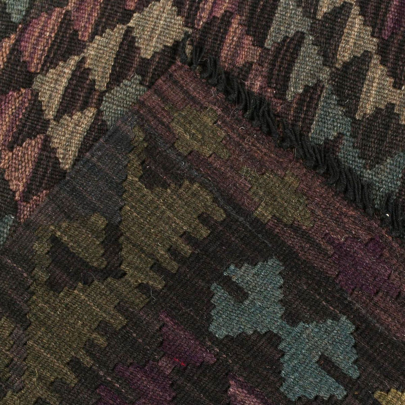 Kelim Carpet - Splash - 201 x 163 cm - flerfärgad