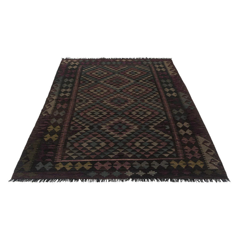 Kelim Carpet - Splash - 201 x 163 cm - flerfärgad