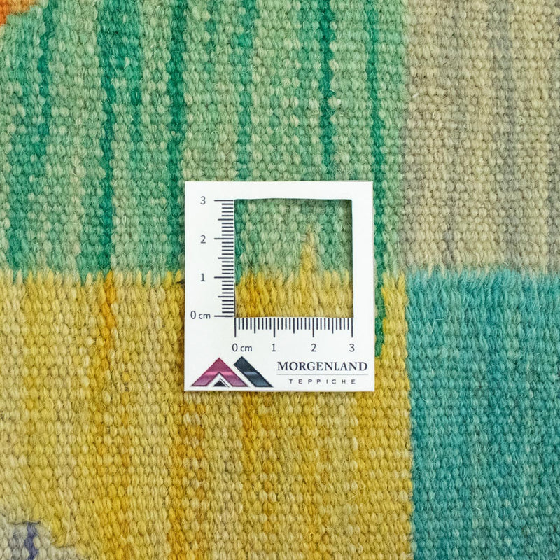 Kelim Carpet - orientalisk matta - 250 x 177 cm - färgad