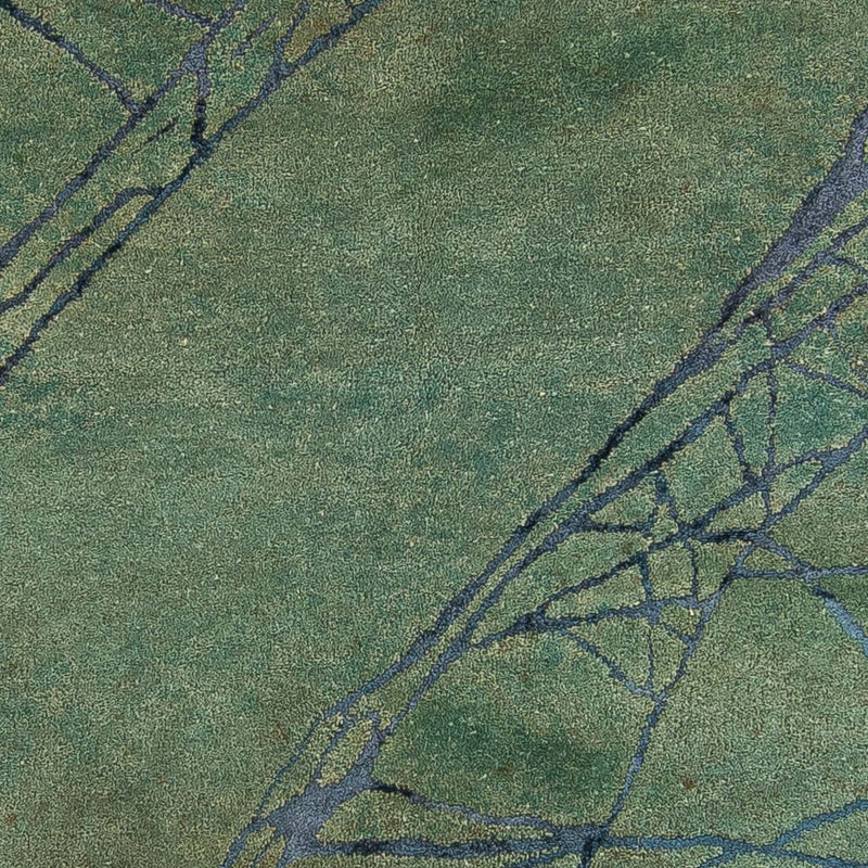 Ullmatta - 247 x 147 cm - grön