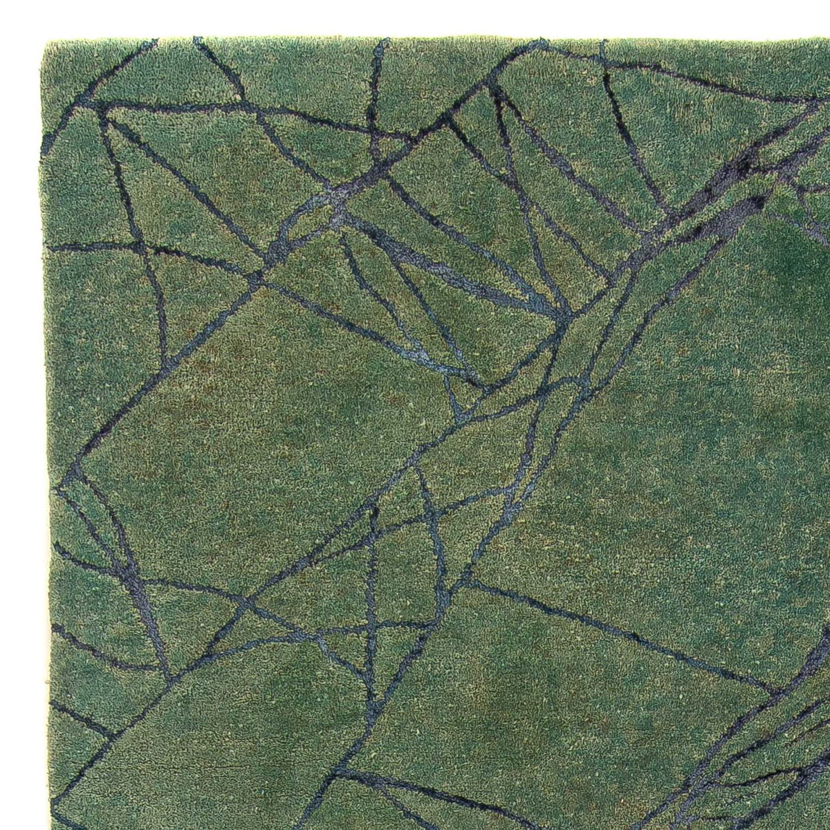 Ullmatta - 247 x 147 cm - grön