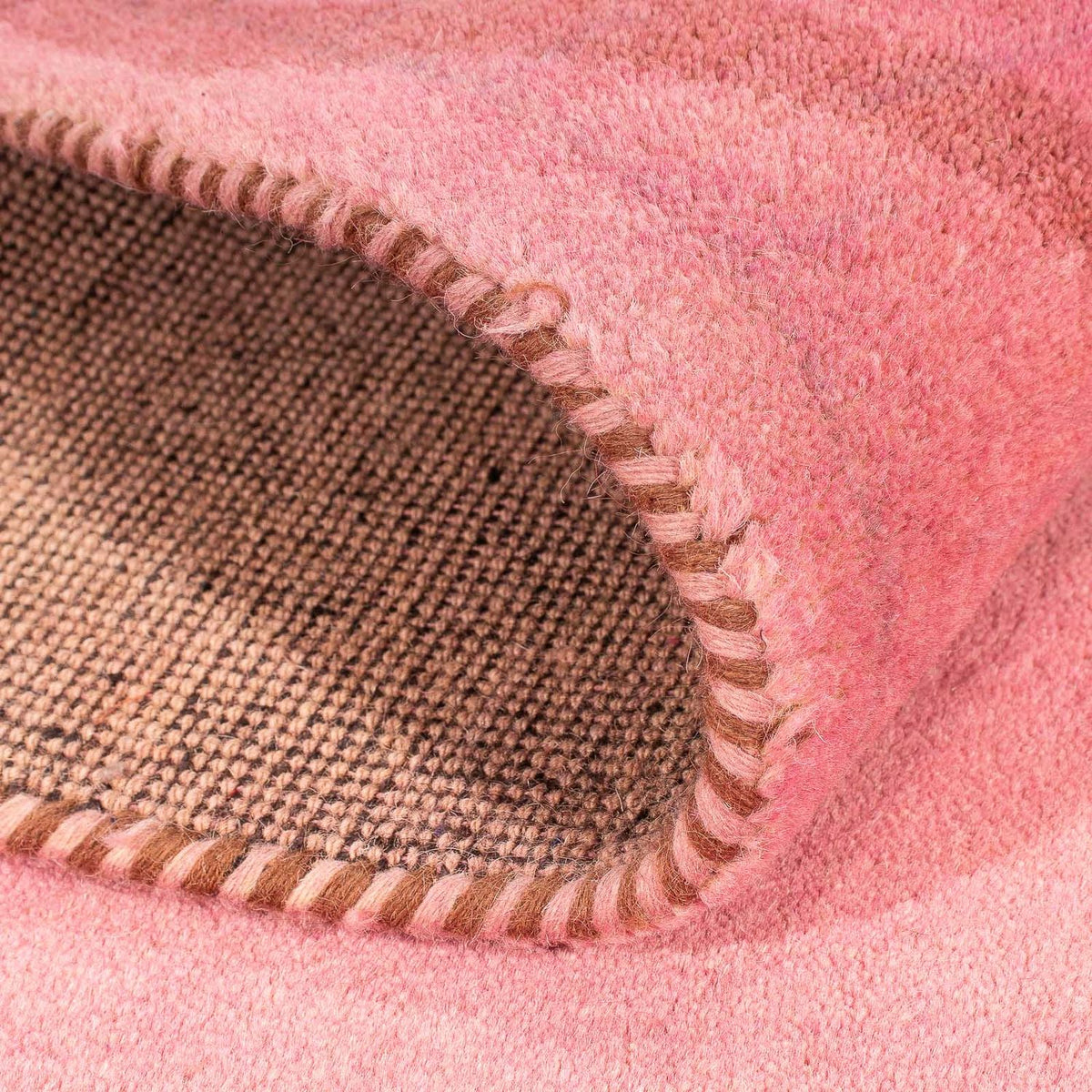 Ullmatta - 200 x 140 cm - ljusröd