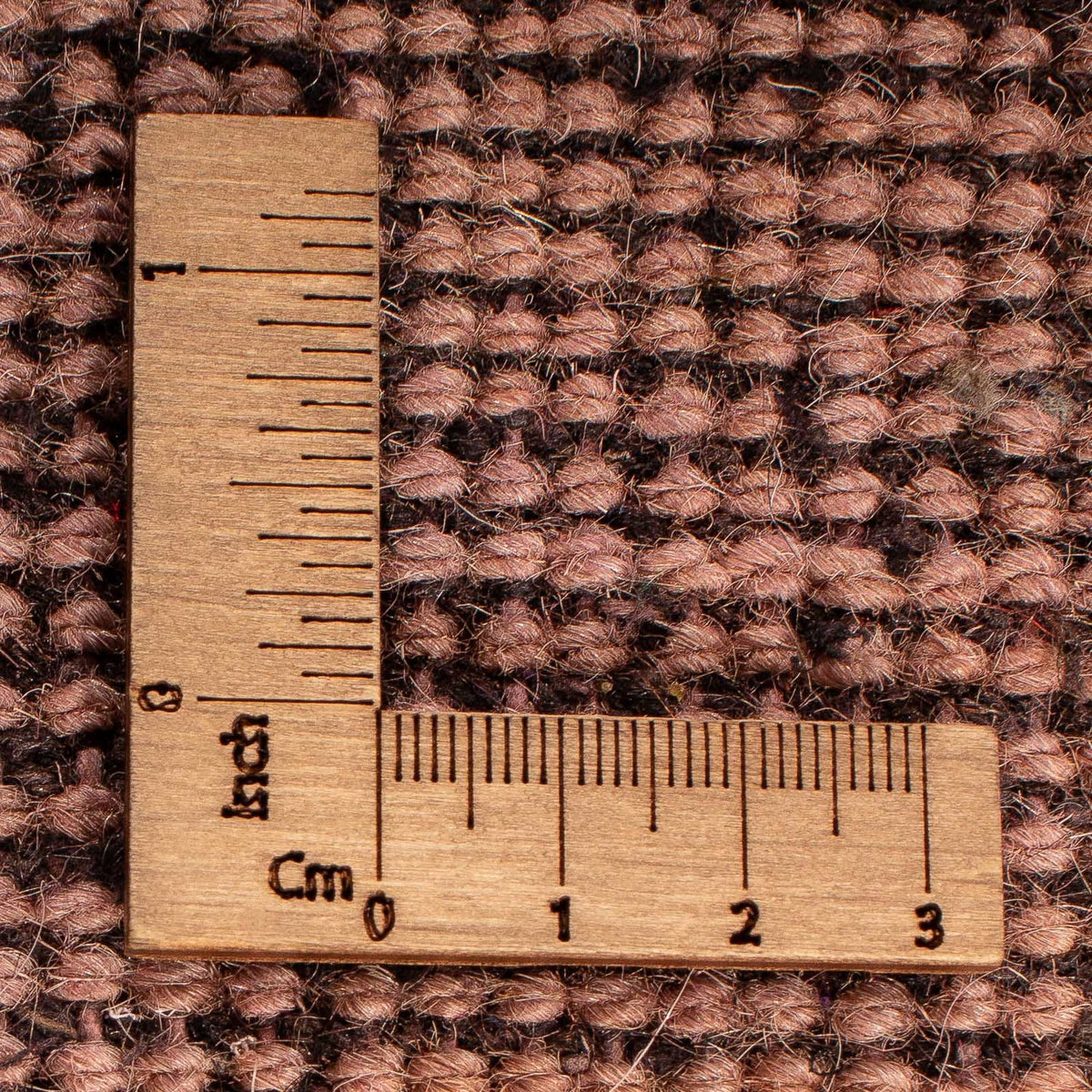 Ullmatta - 200 x 140 cm - ljusröd