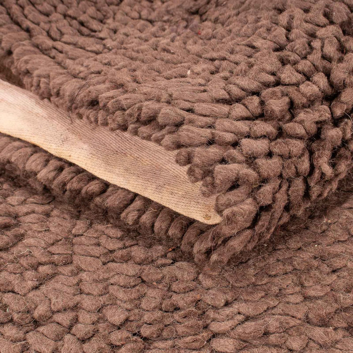 Runner Hög luggmatta - 231 x 116 cm - brun