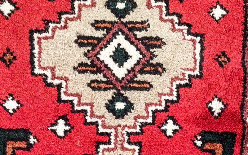 Oriental Carpet - 160 x 90 cm - röd