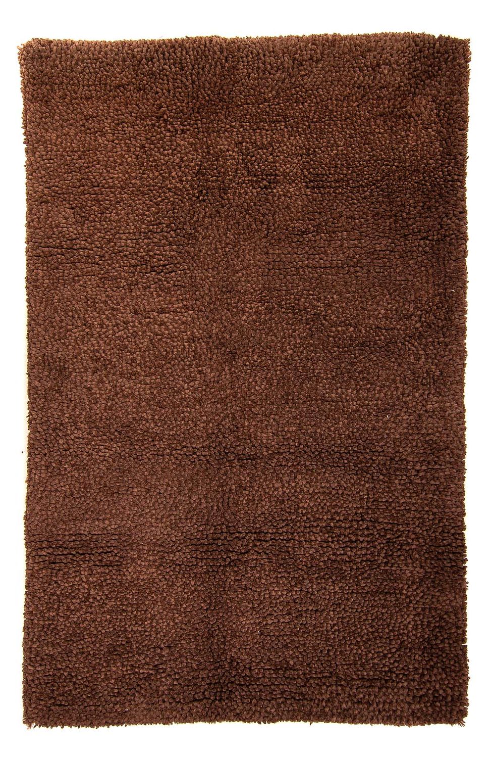 Hög luggmatta - 230 x 150 cm - brun