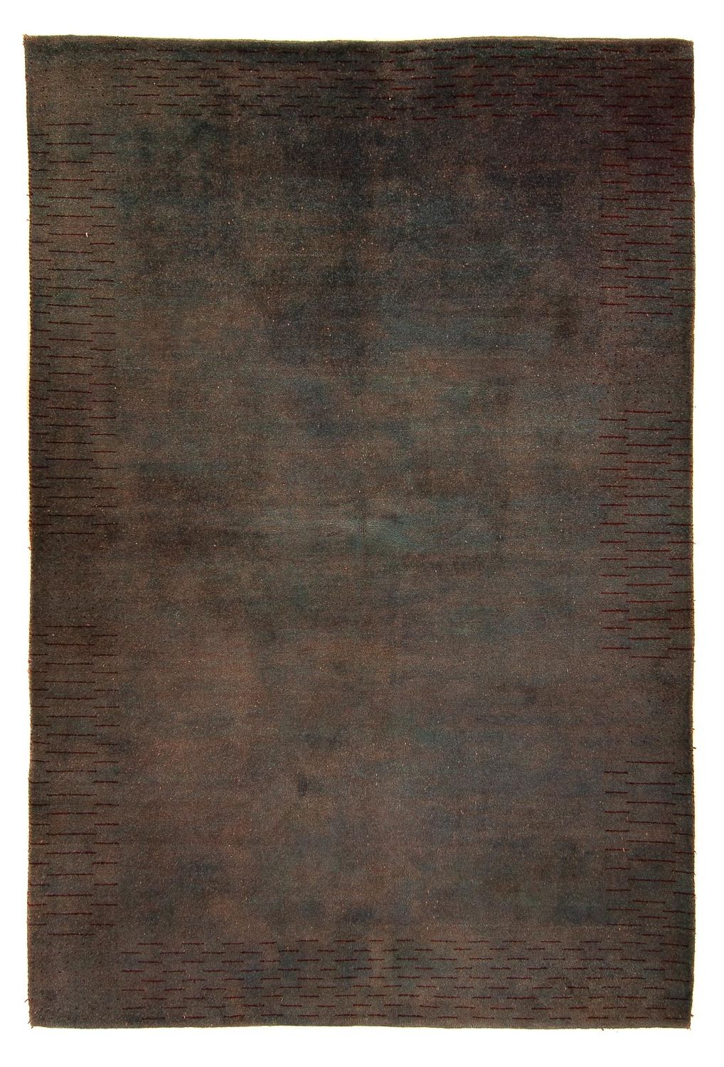 Gabbeh-matta - Indus - 300 x 200 cm - mörkbrun