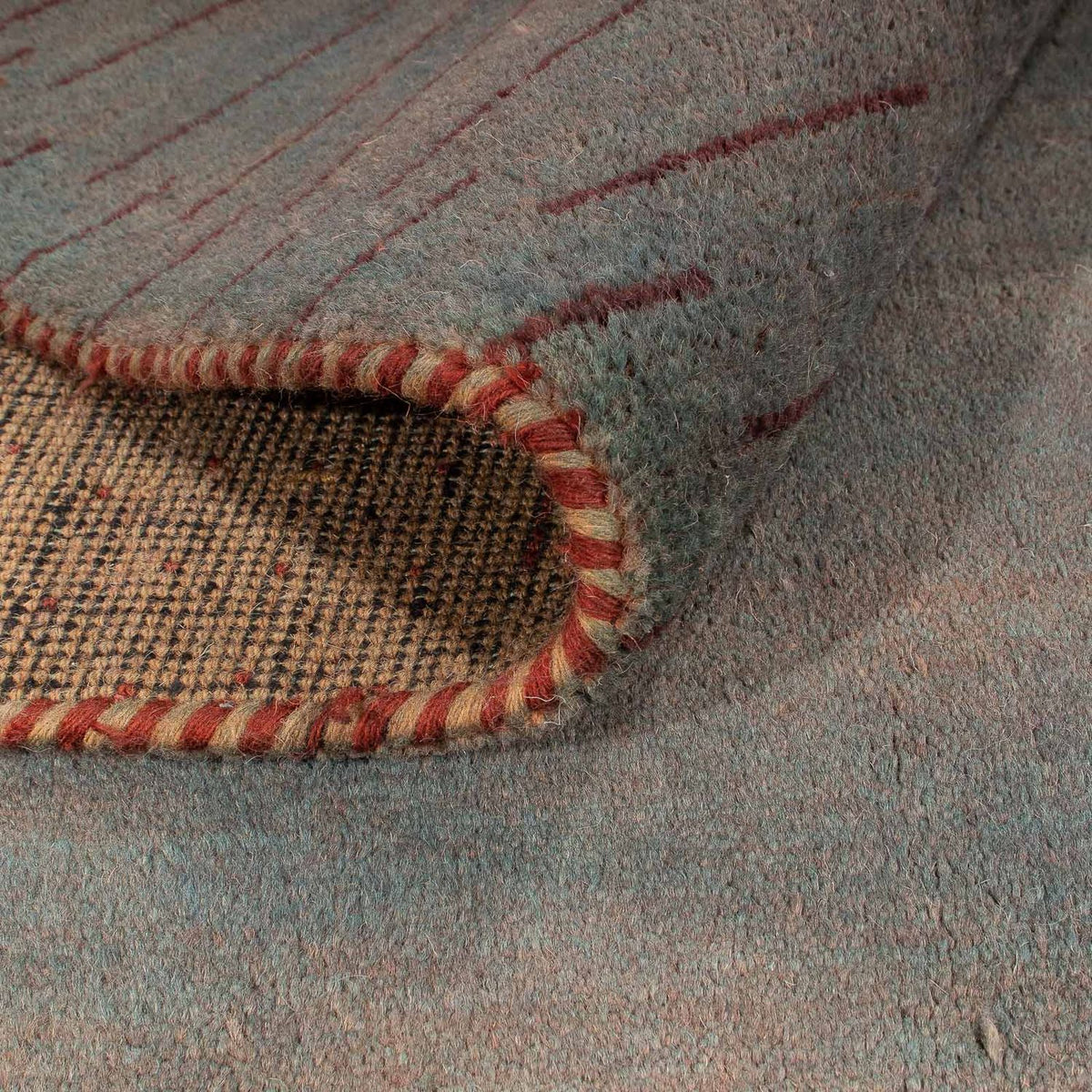 Gabbeh-matta - Indus - 300 x 200 cm - mörkbrun