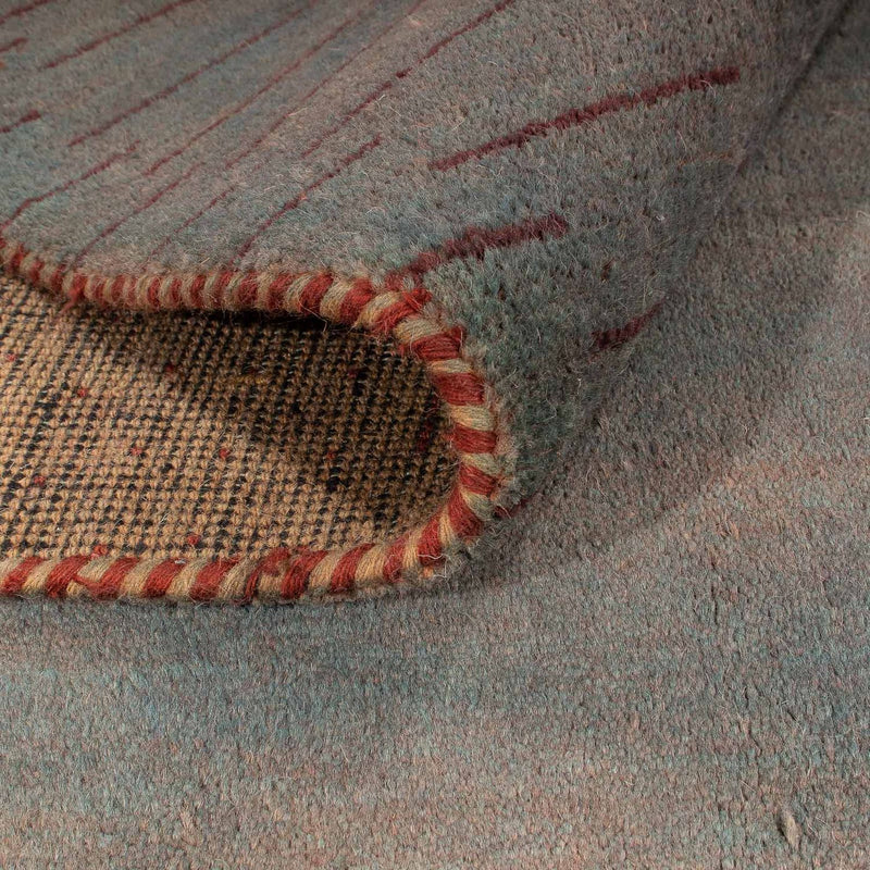 Gabbeh-matta - Indus - 300 x 200 cm - mörkbrun