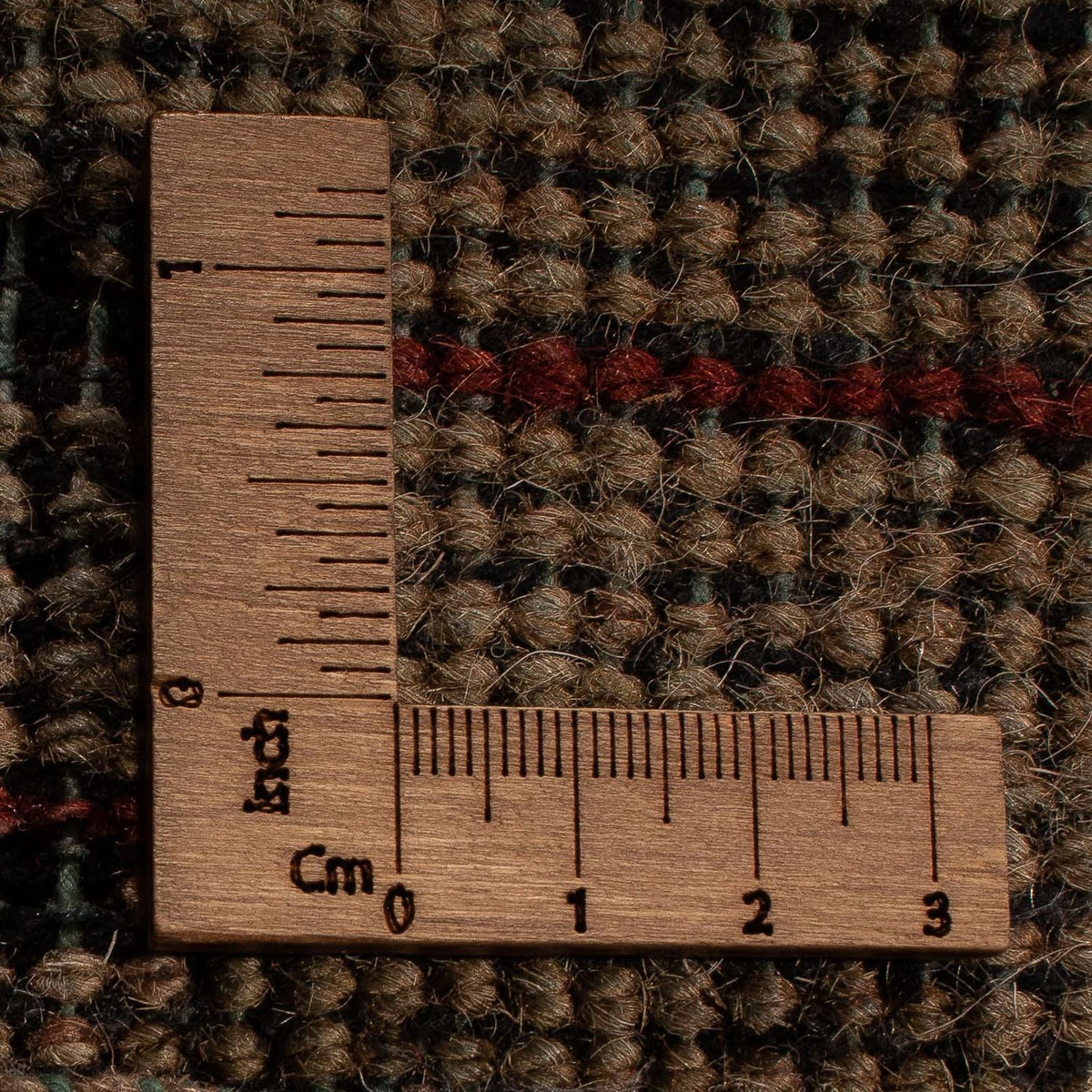 Gabbeh-matta - Indus - 300 x 200 cm - mörkbrun