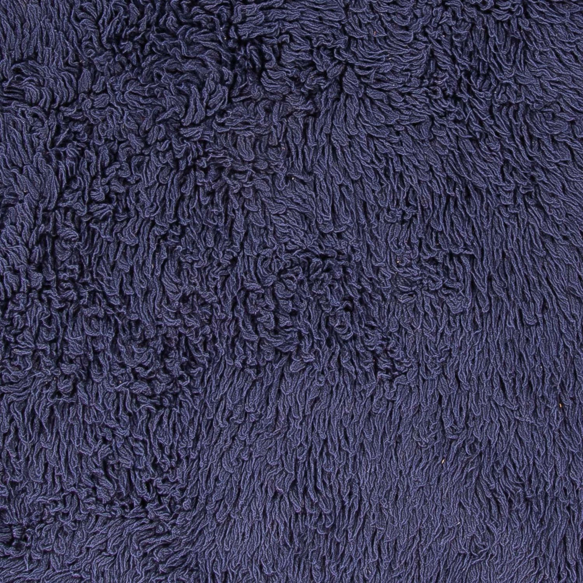 Hög luggmatta runt  - 260 x 260 cm - mörkblå