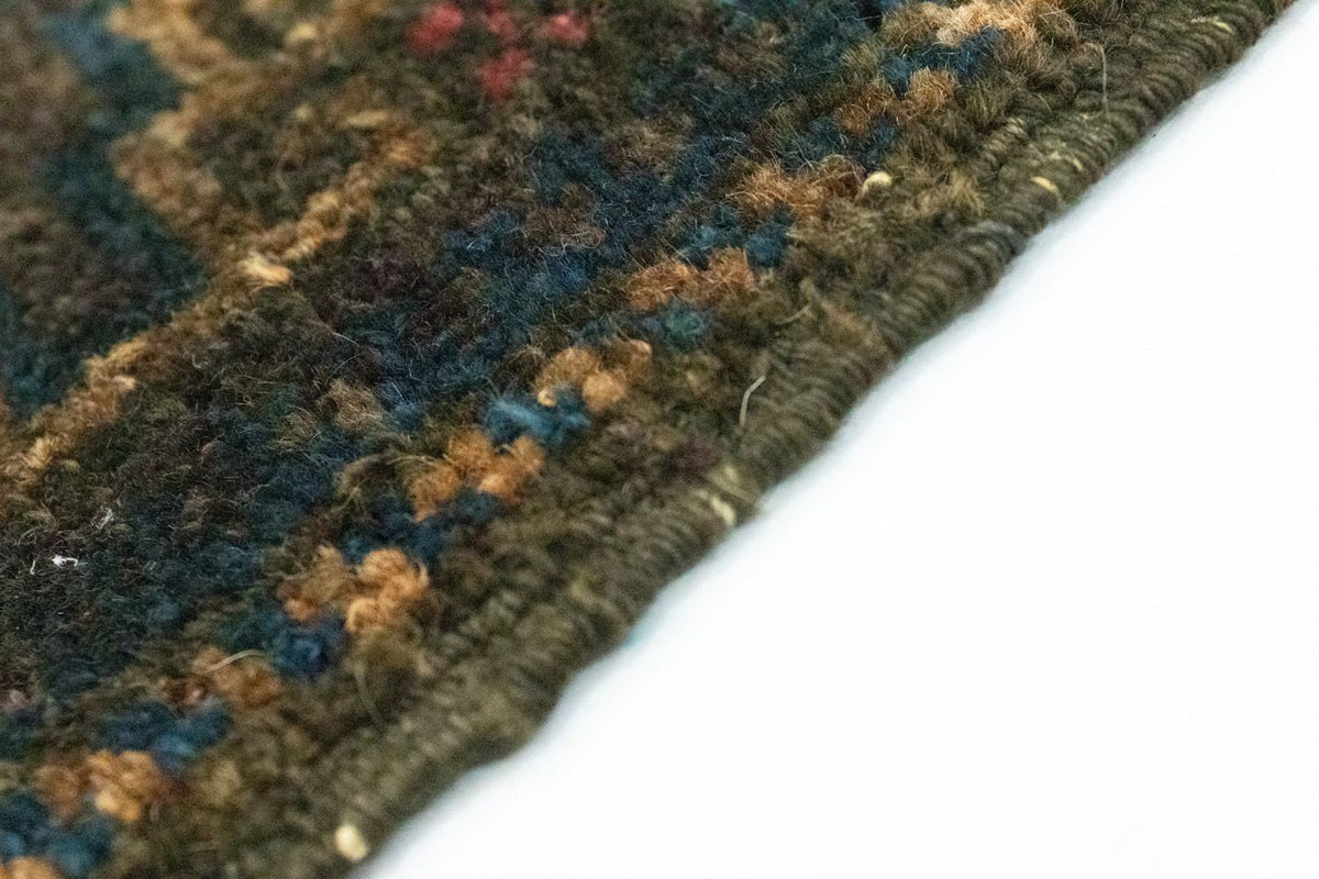 Afghansk matta - 47 x 25 cm - blå