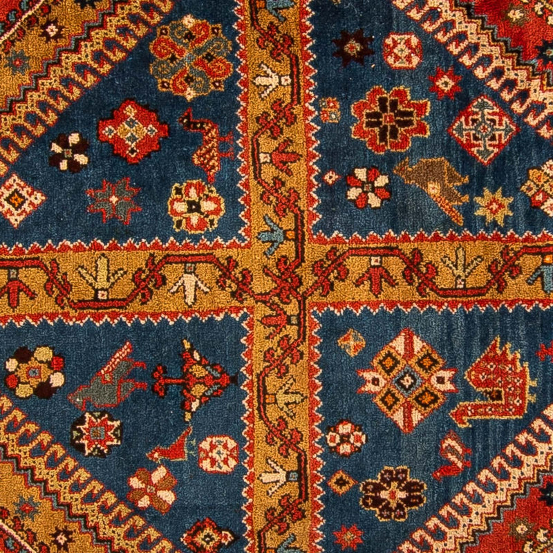 Persisk matta - Nomadic - 210 x 180 cm - mörkblå