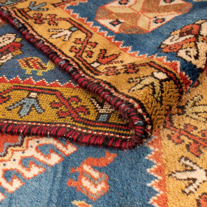 Persisk matta - Nomadic - 210 x 180 cm - mörkblå