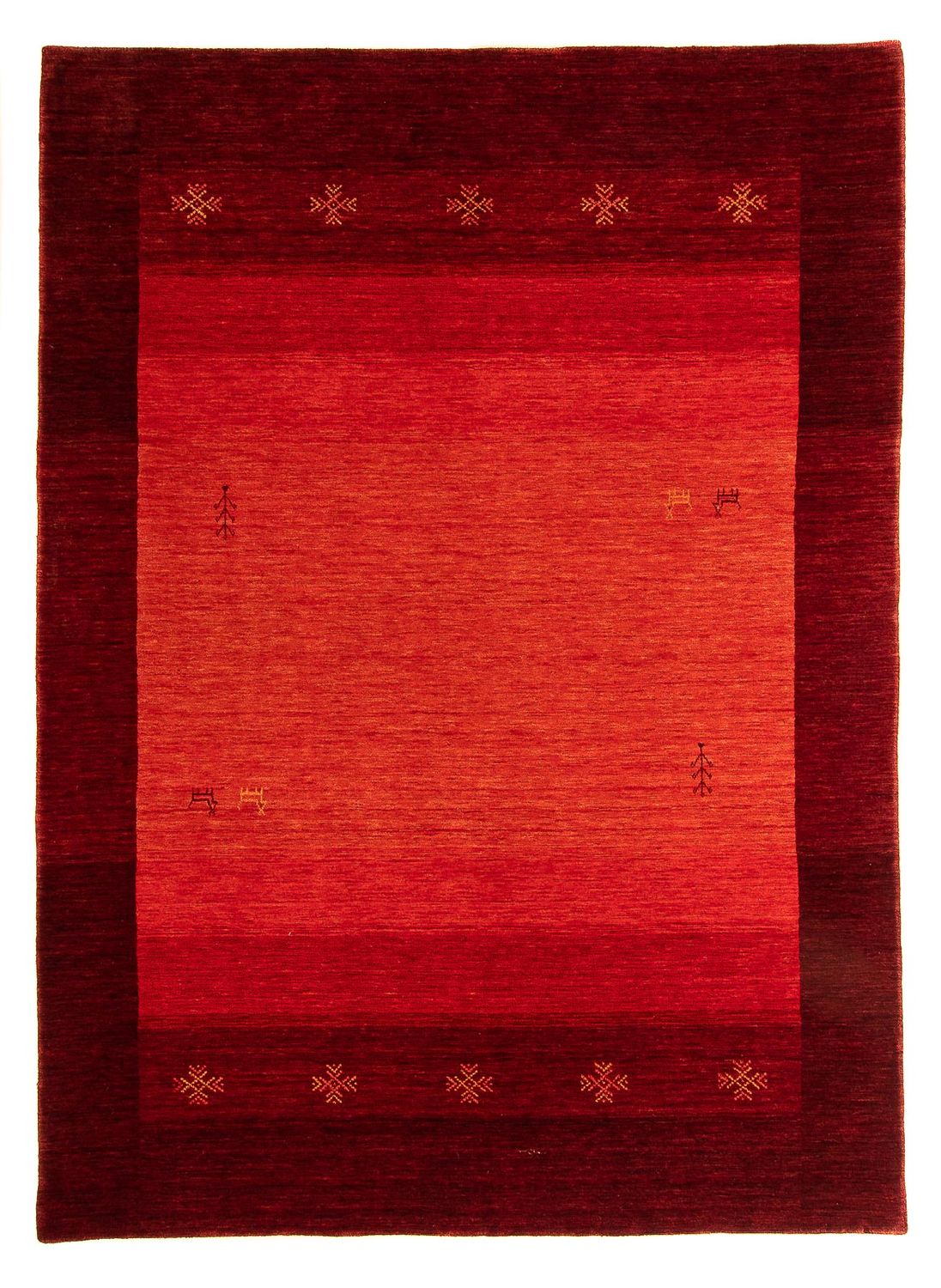 Gabbeh matta - Loribaft Softy - 240 x 170 cm - flerfärgad
