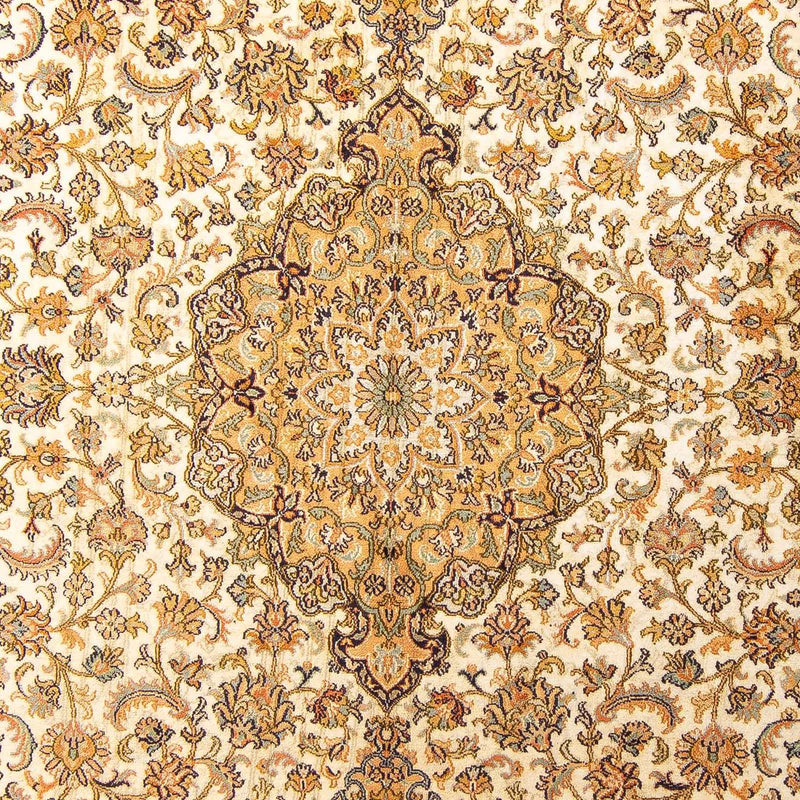 Sidenmatta - Kashmir Silk - 302 x 215 cm - beige