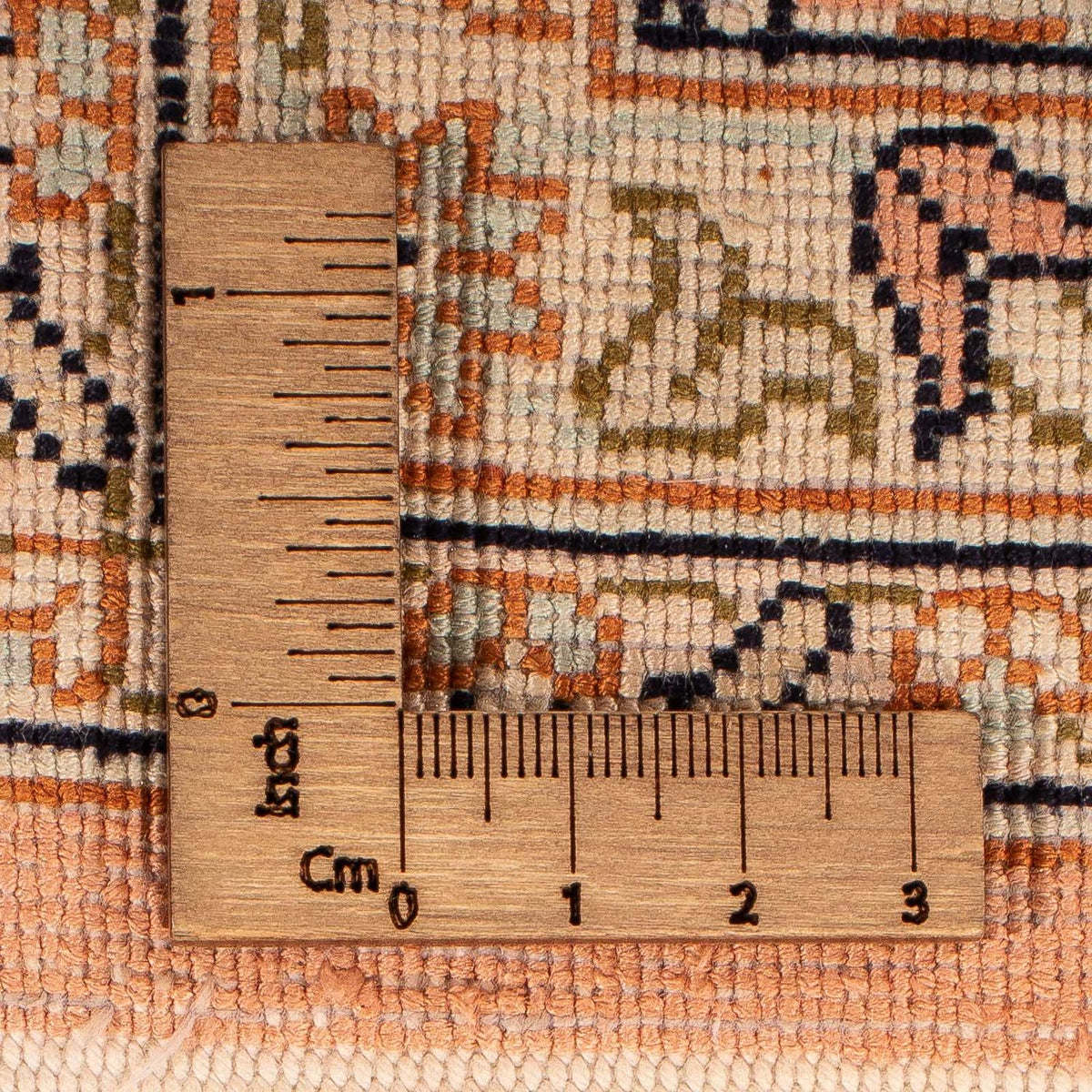 Runner Sidenmatta - Kashmir Silk - 310 x 94 cm - flerfärgad