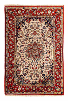 Persisk matta - Isfahan - Premium - 166 x 110 cm - beige