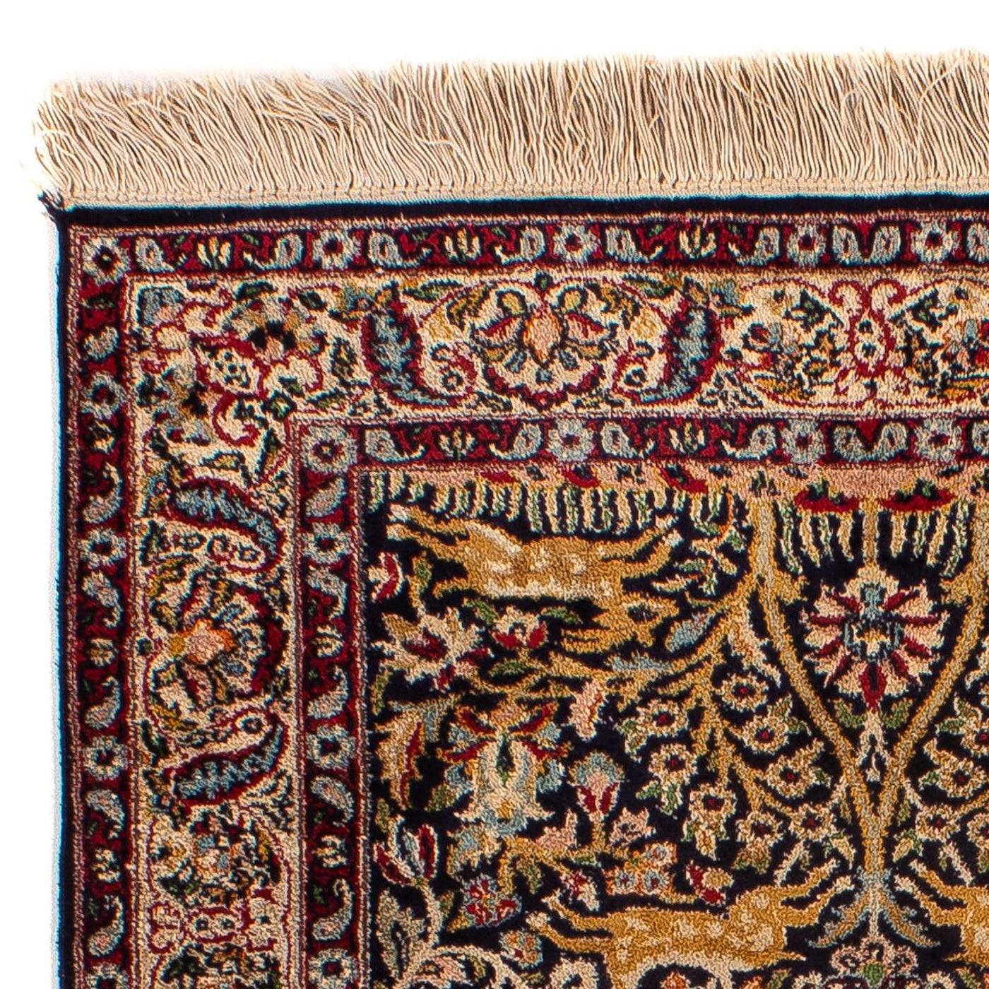 Indo Sarouk Mattan 123x81cm - Oriental Carpet