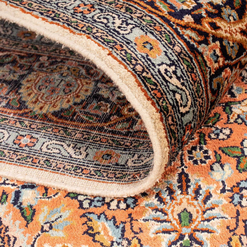 Sidenmatta - Kashmir Silk - 182 x 121 cm - ljusbrun