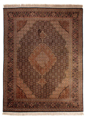 Persisk matta - Tabriz - Royal - 202 x 150 cm - brun