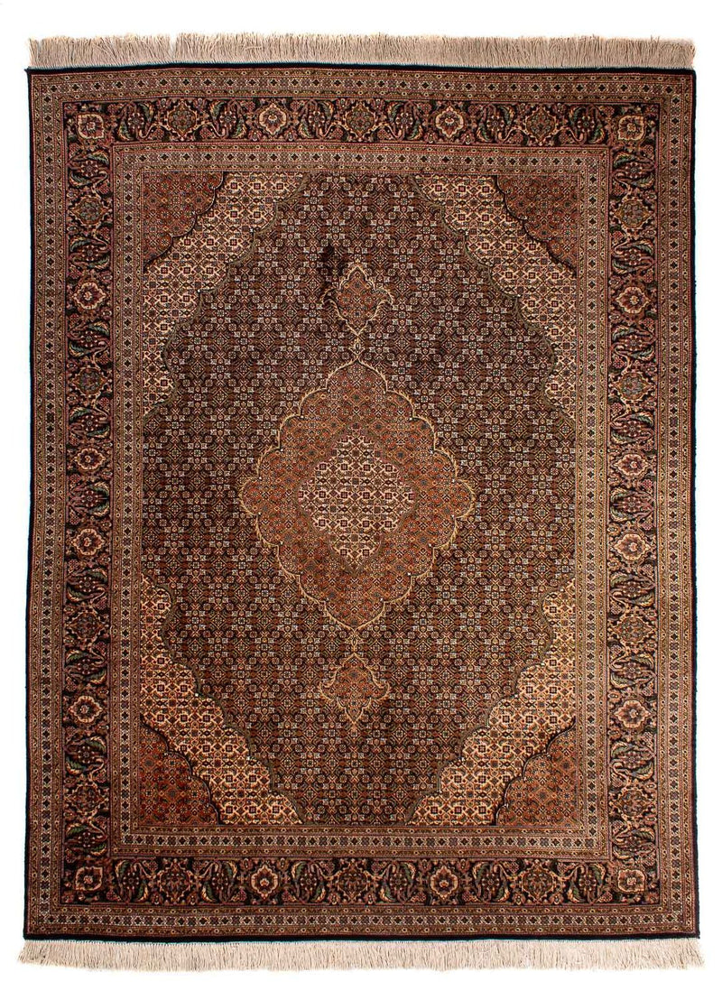 Persisk matta - Tabriz - Royal - 202 x 150 cm - brun