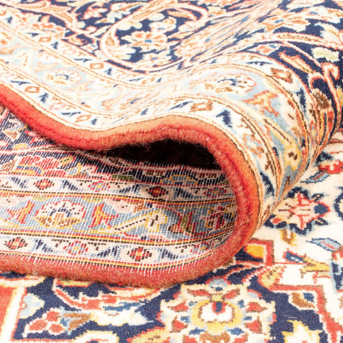 Persiska mattor - Keshan - 372 x 226 cm - röd