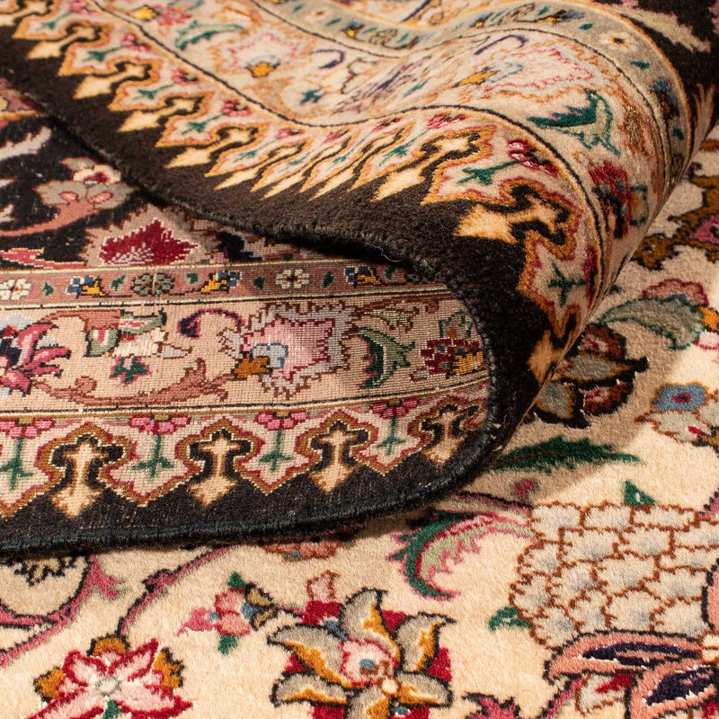 Persisk matta - Tabriz - Royal kvadrat  - 300 x 294 cm - mörkblå