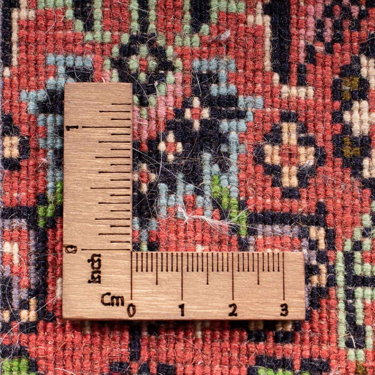 Persisk matta - Bijar - 60 x 40 cm - ljusröd