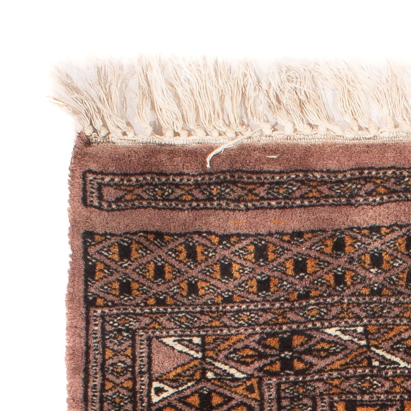 Pakistanska mattan - 77 x 61 cm - brun