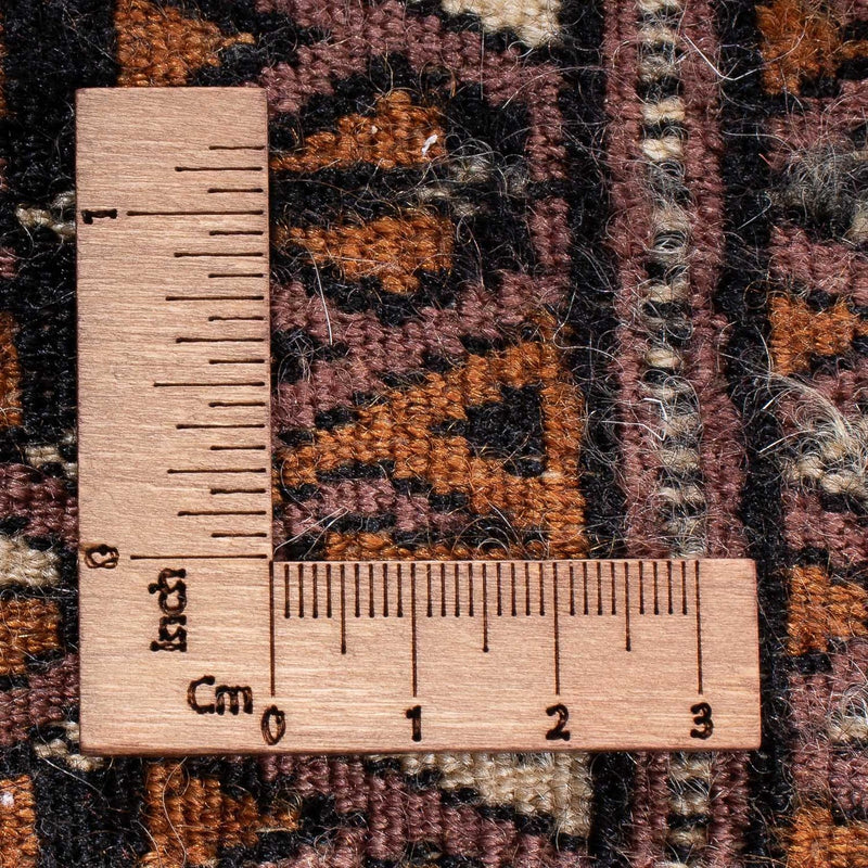 Pakistanska mattan - 77 x 61 cm - brun