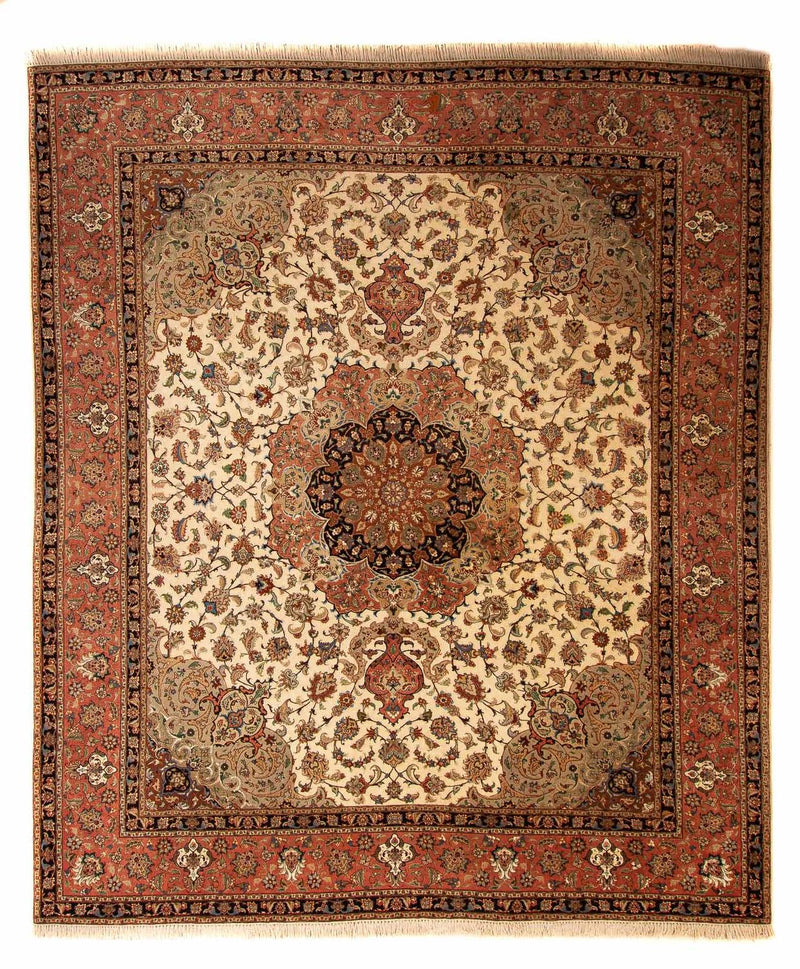 Persisk matta - Tabriz - Royal - 300 x 246 cm - beige
