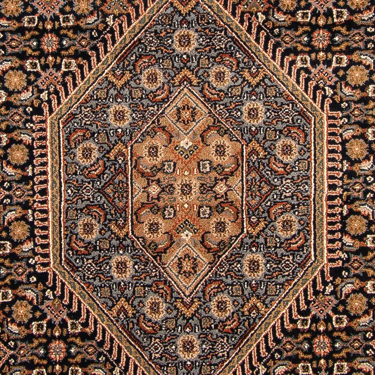 Orientaliska mattor - Bijar - Indus - 306 x 250 cm - mörkblå