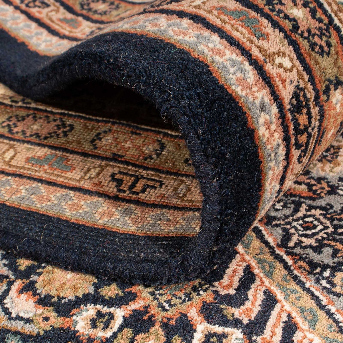 Orientaliska mattor - Bijar - Indus - 306 x 250 cm - mörkblå