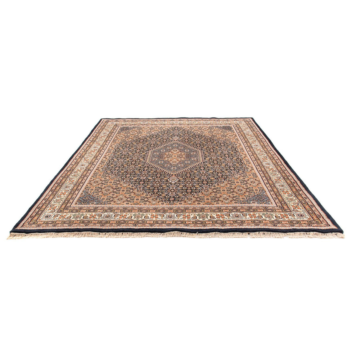 Orientaliska mattor - Bijar - Indus - 306 x 250 cm - mörkblå