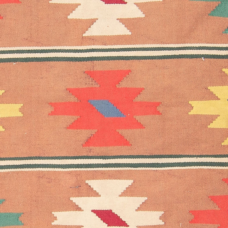 Kelim matta - trendig - 215 x 135 cm - ljusbrun