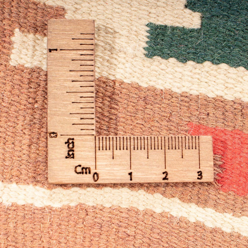 Kelim matta - trendig - 215 x 135 cm - ljusbrun