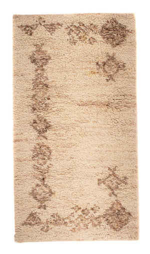 Berber matta - 100 x 52 cm - beige
