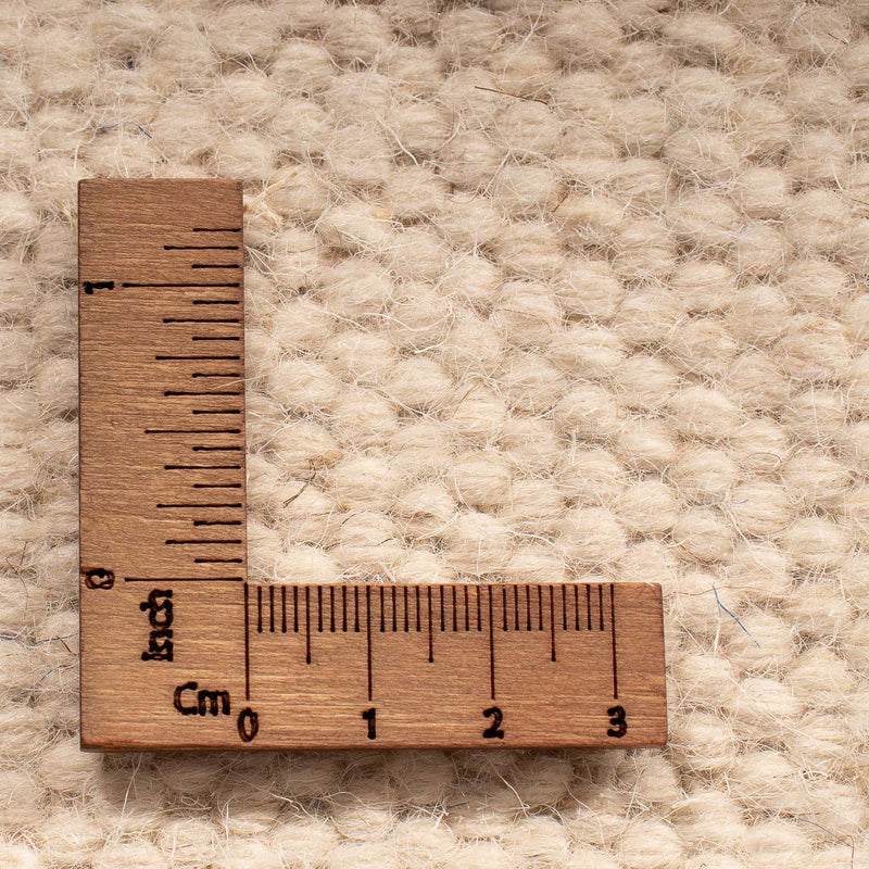 Kelim matta - trendig - 90 x 60 cm - beige