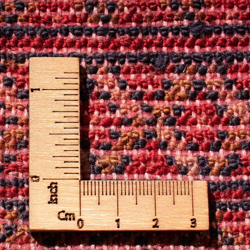 Pakistanska mattan - 86 x 60 cm - mörkröd