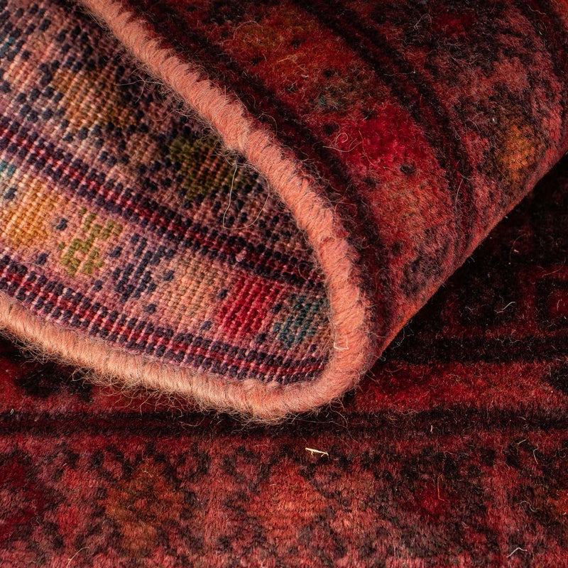 Pakistanska mattan - 76 x 56 cm - ljusröd