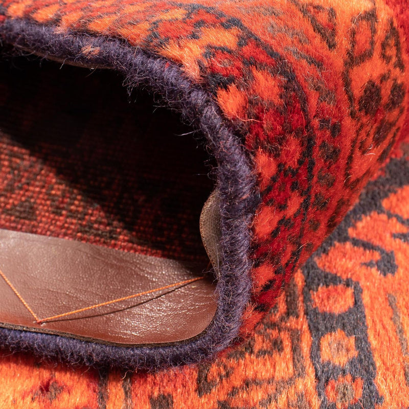 Persisk matta - Nomadic - 100 x 60 cm - mörkröd