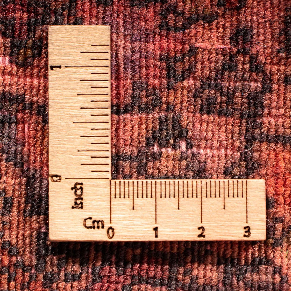 Persisk matta - Classic kvadrat  - 72 x 67 cm - ljusröd