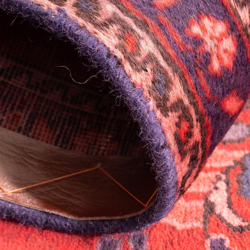 Persiska mattor - Keshan - 87 x 57 cm - mörkröd