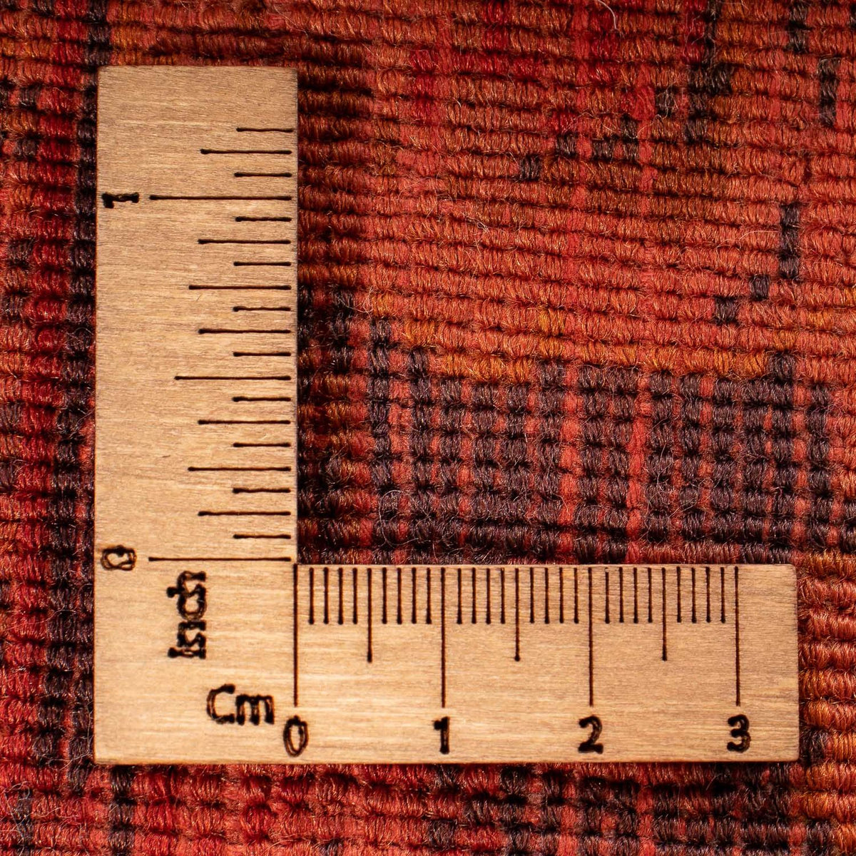 Persiska mattor - Keshan - 93 x 60 cm - mörkröd