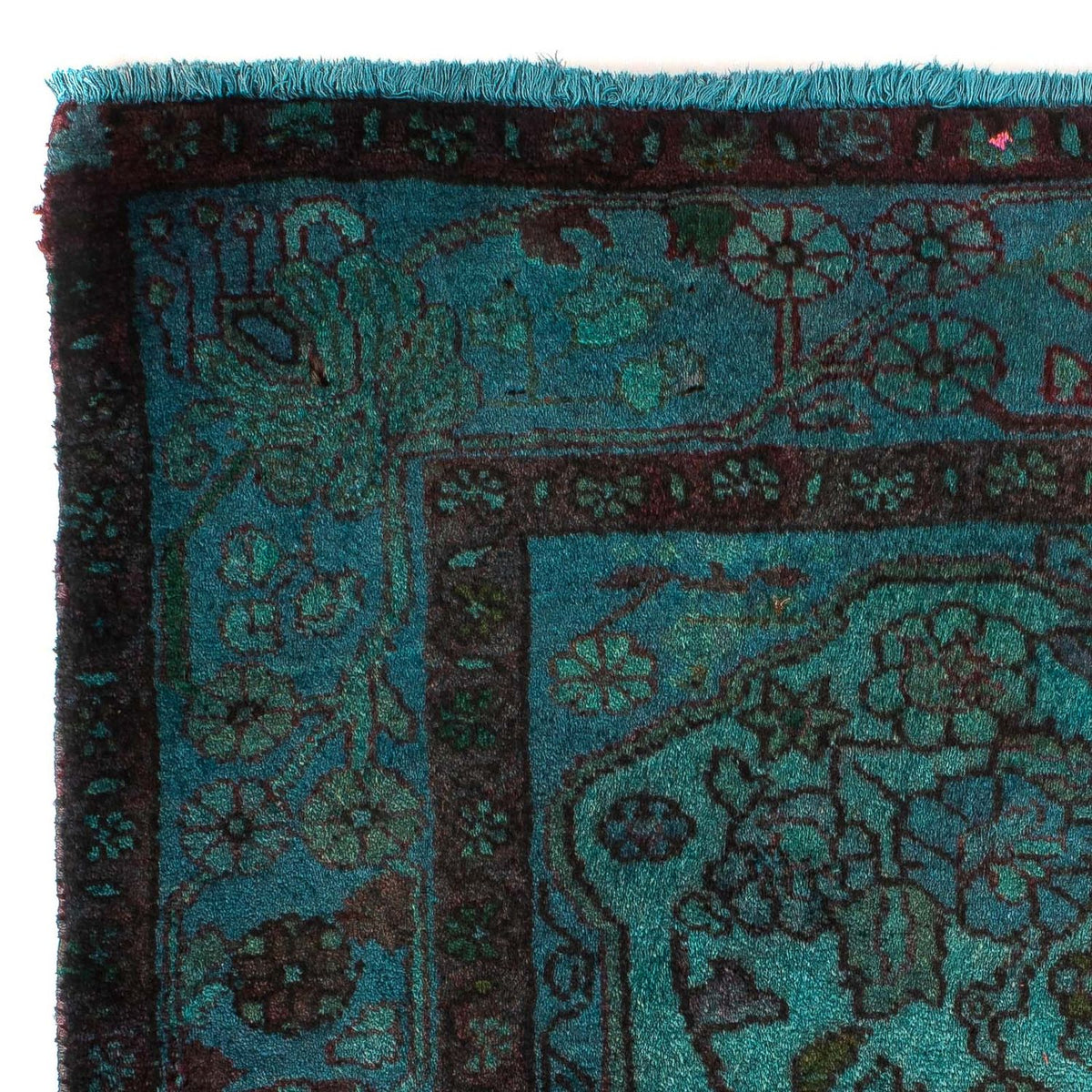 Persisk matta - Nomadic - 119 x 91 cm - ljusblå