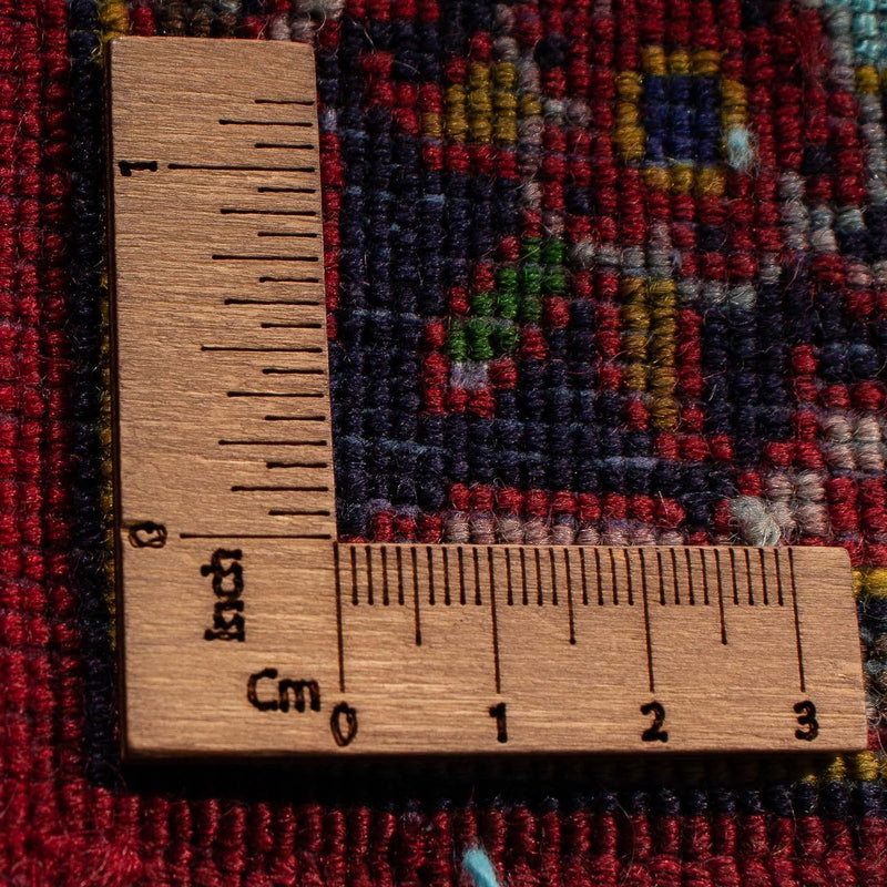 Persiska mattor - Keshan - 128 x 70 cm - mörkröd