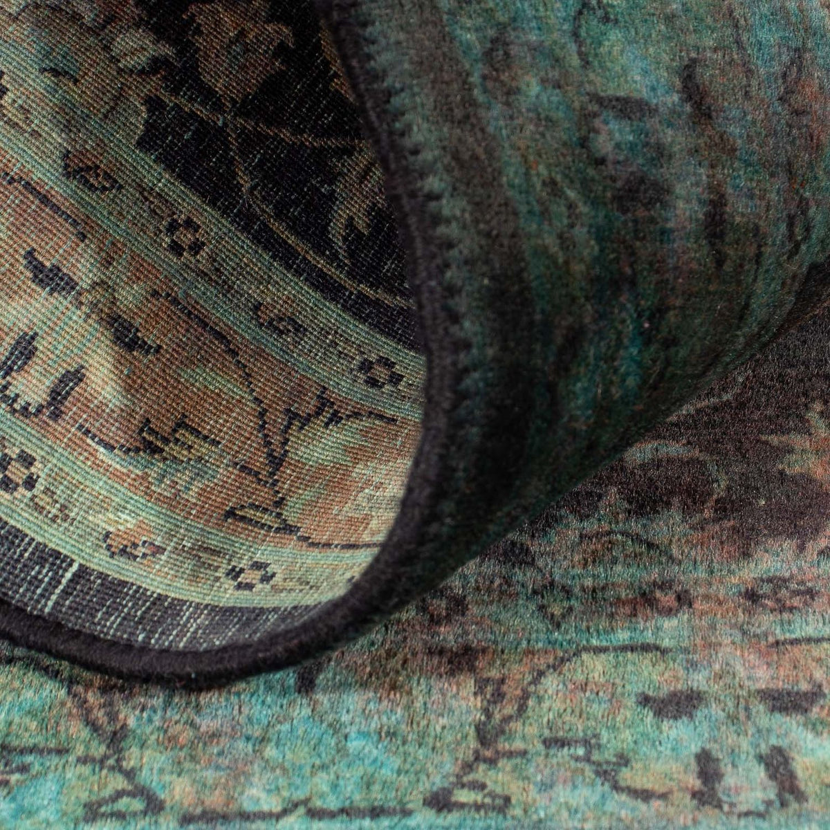 Orientaliska mattor - Indus - 130 x 76 cm - ljusblå