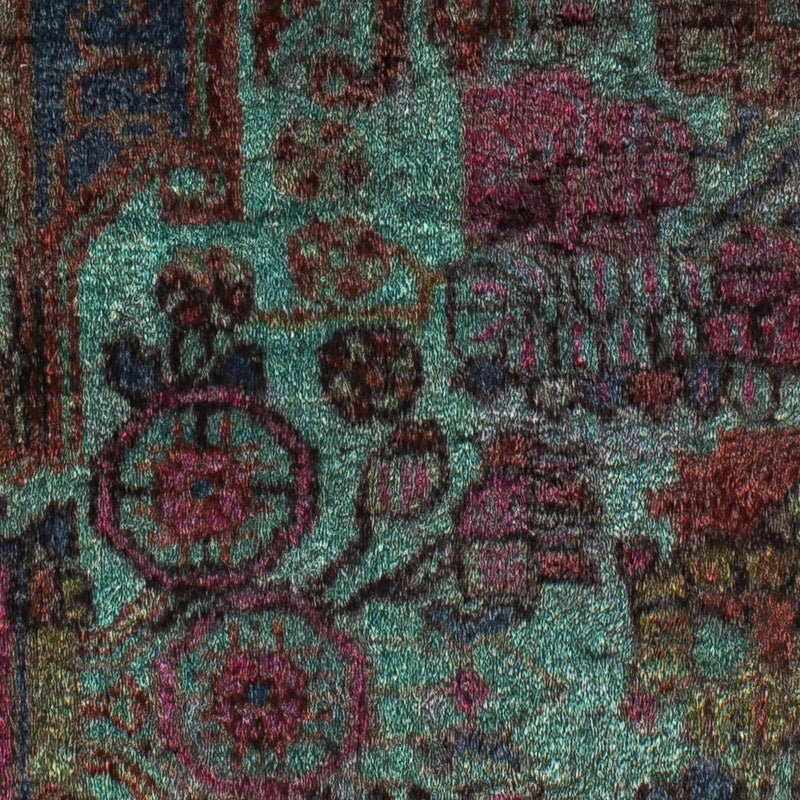 Persisk matta - Nomadic - 111 x 80 cm - ljusblå