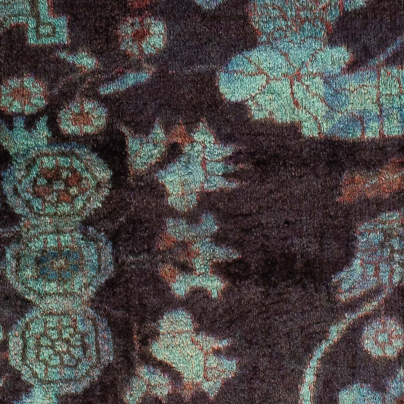 Persisk matta - Nomadic - 120 x 97 cm - ljusblå